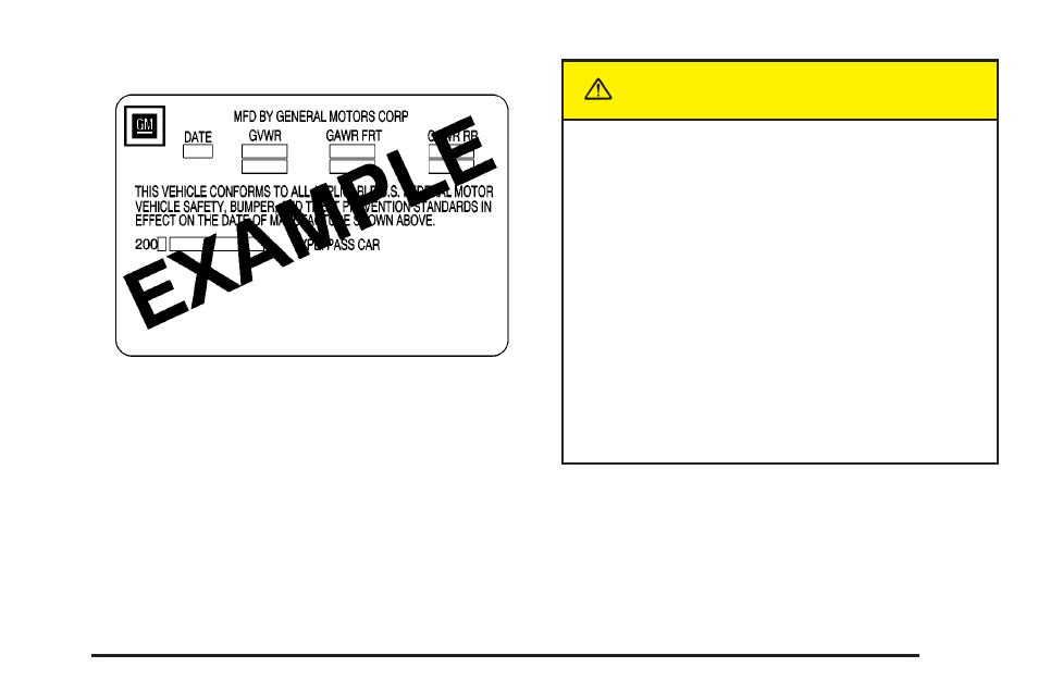 Caution | Cadillac 2004 CTS User Manual | Page 279 / 442