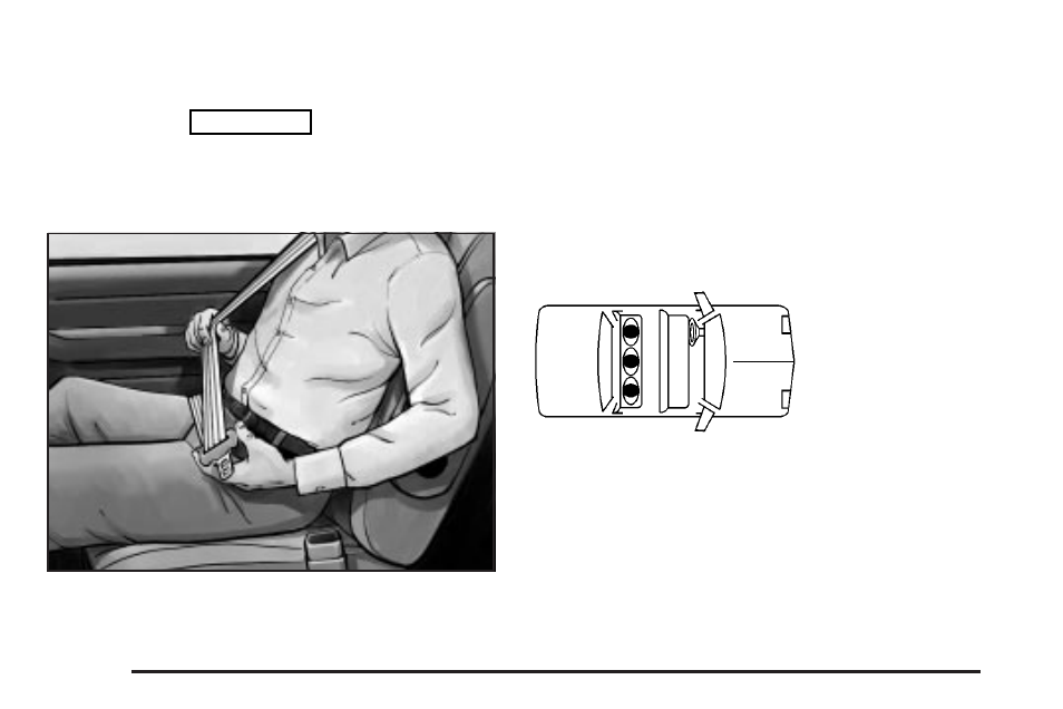 Right front passenger position, Rear seat passengers | Cadillac 2004 CTS User Manual | Page 28 / 442