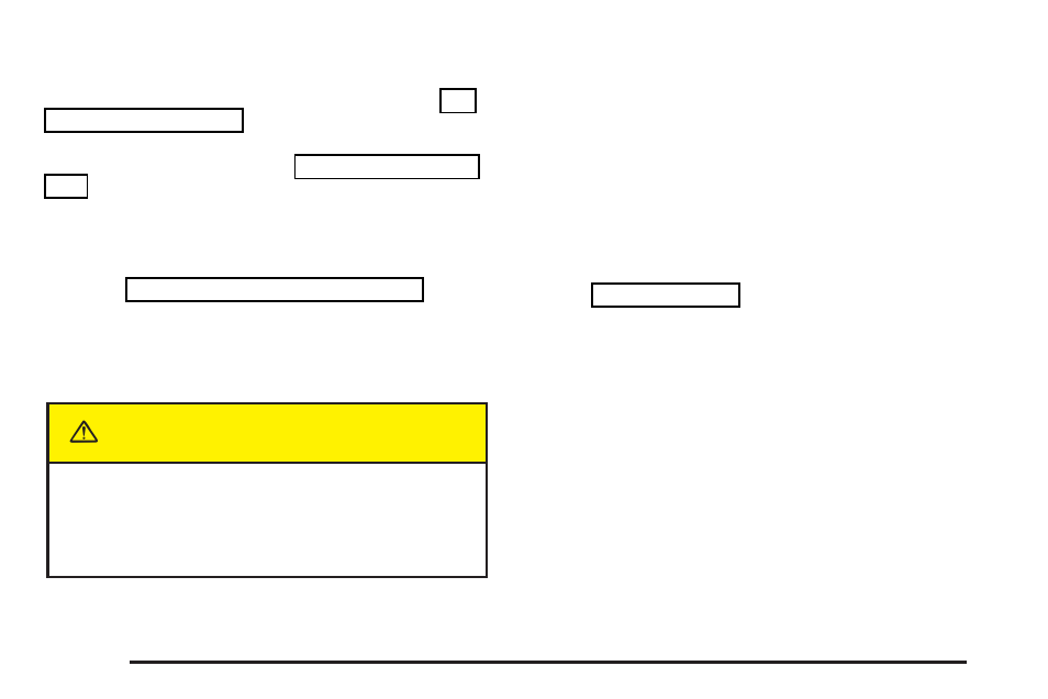 Caution, Brake wear | Cadillac 2004 CTS User Manual | Page 328 / 442