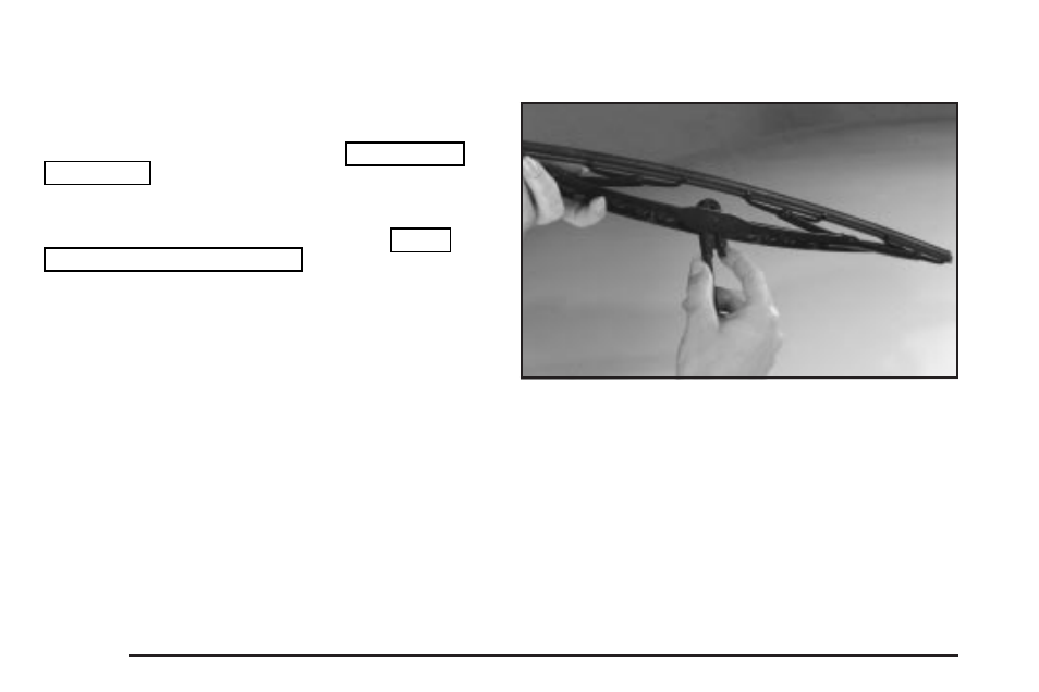 Windshield wiper blade replacement, Windshield wiper blade replacement -56 | Cadillac 2004 CTS User Manual | Page 342 / 442