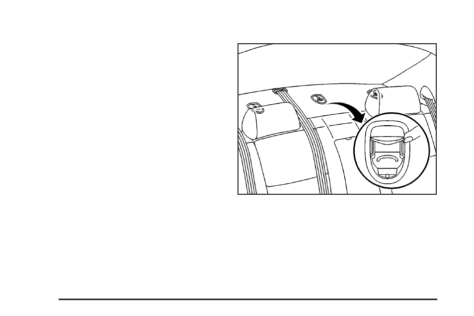 Top strap anchor location, Top strap anchor location -40 | Cadillac 2004 CTS User Manual | Page 46 / 442