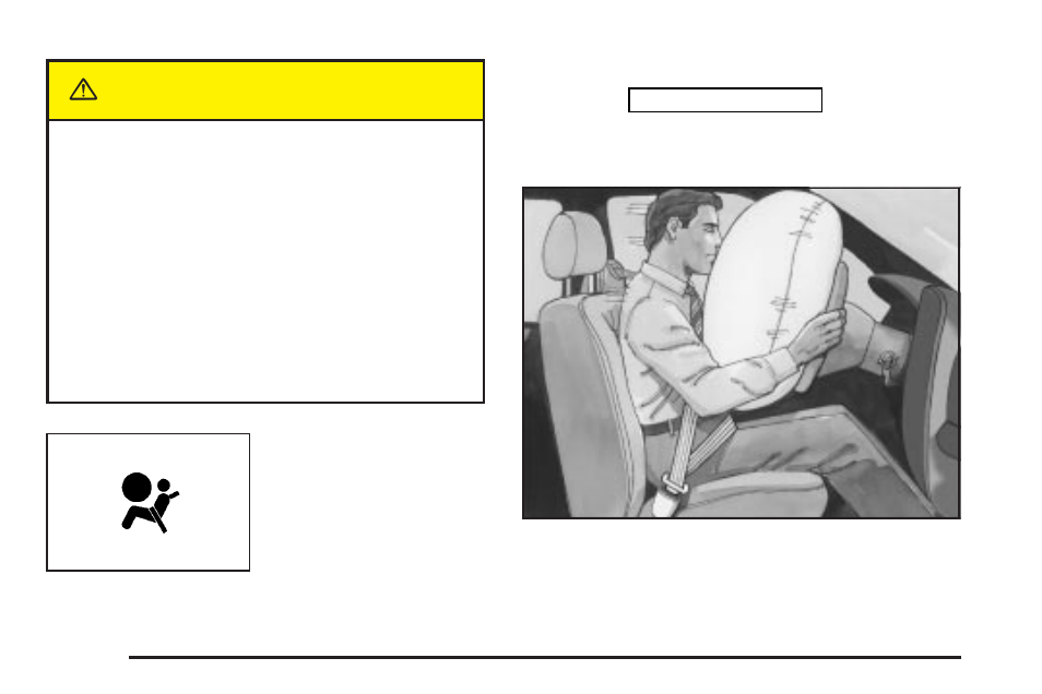 Where are the air bags, Where are the air bags? -50, Caution | Cadillac 2004 CTS User Manual | Page 56 / 442
