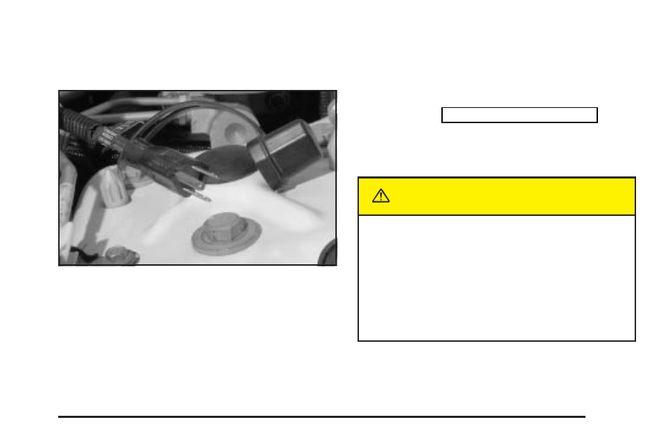 Engine coolant heater, Coolant heater -25, Caution | Cadillac 2004 CTS User Manual | Page 91 / 442