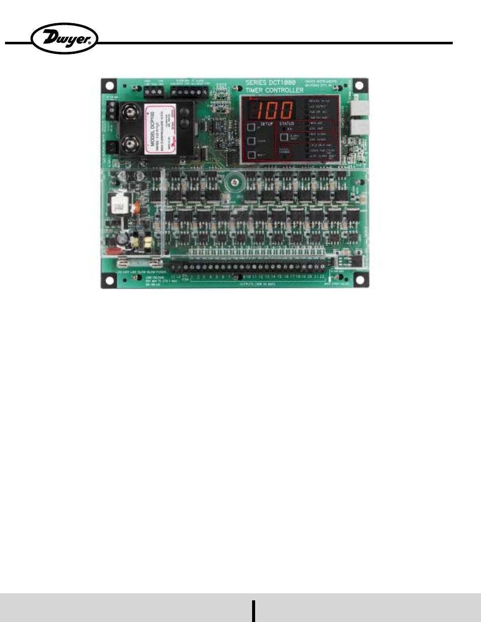 Series dct1000 dust collector timer controller | CAMCORP Baghouse Collector User Manual | Page 36 / 55