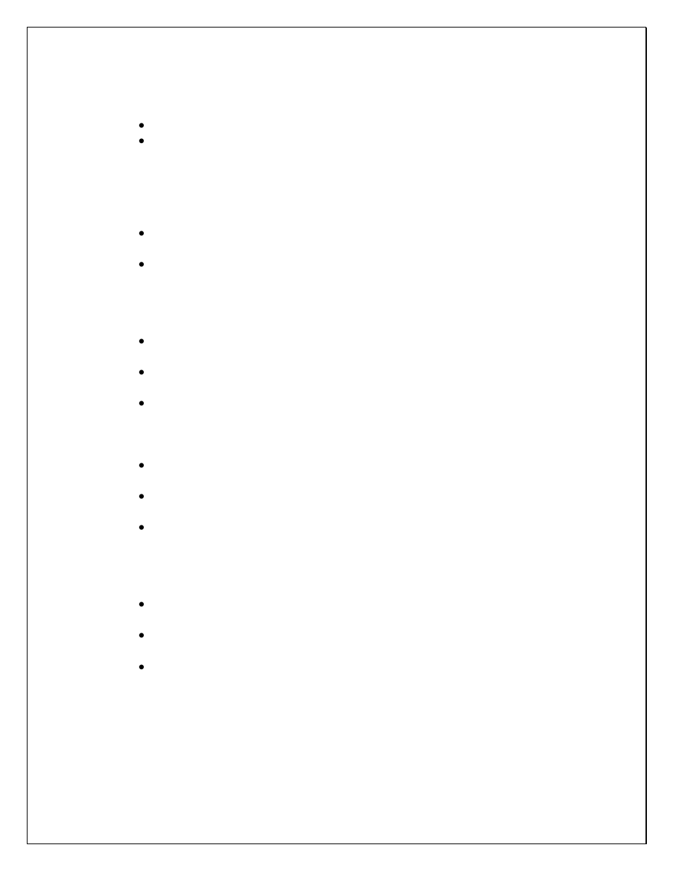 Storage recommendations (continued) | CAMCORP Baghouse Collector User Manual | Page 8 / 55