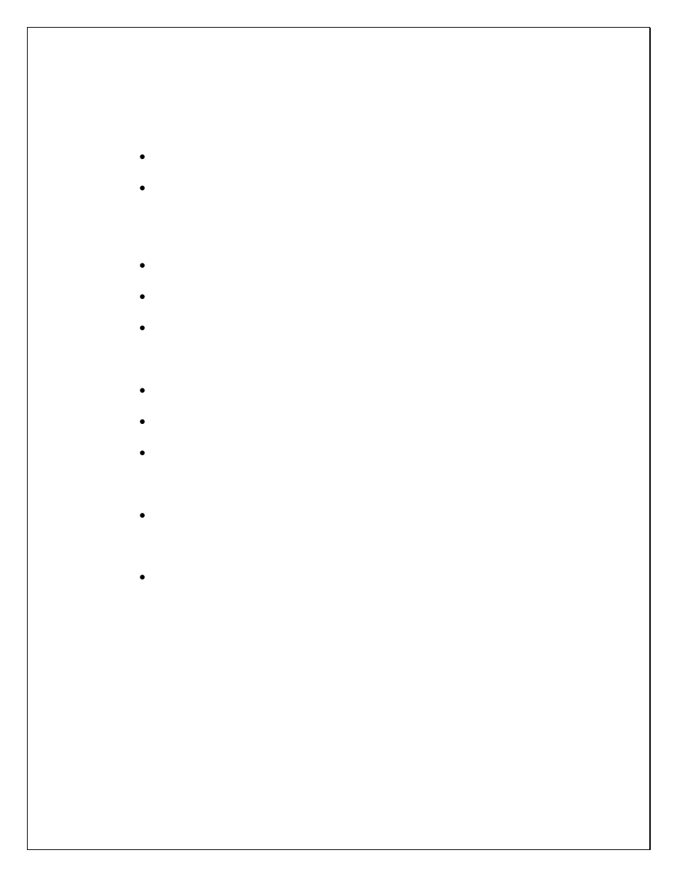 Storage recommendations (continued) | CAMCORP Baghouse Collector User Manual | Page 9 / 55