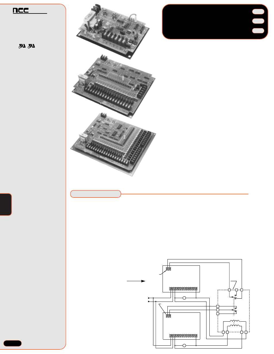 Dust collector controls, Features, Specifications | Time delay, Input, Output, Protection, Environmental | CAMCORP Cartridge Collector User Manual | Page 34 / 57