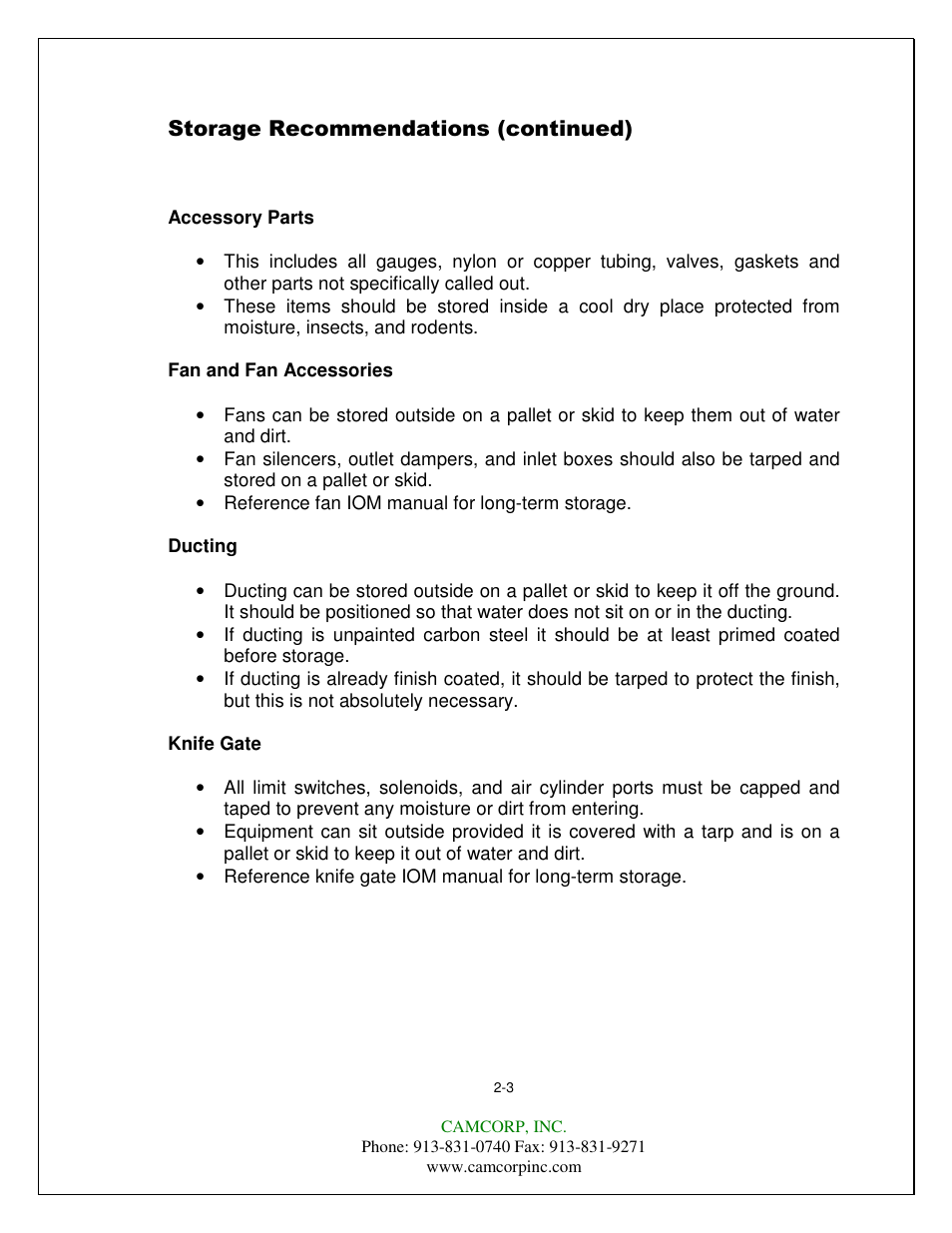 CAMCORP CAM-AIRO Vertical Cartridge User Manual | Page 7 / 46