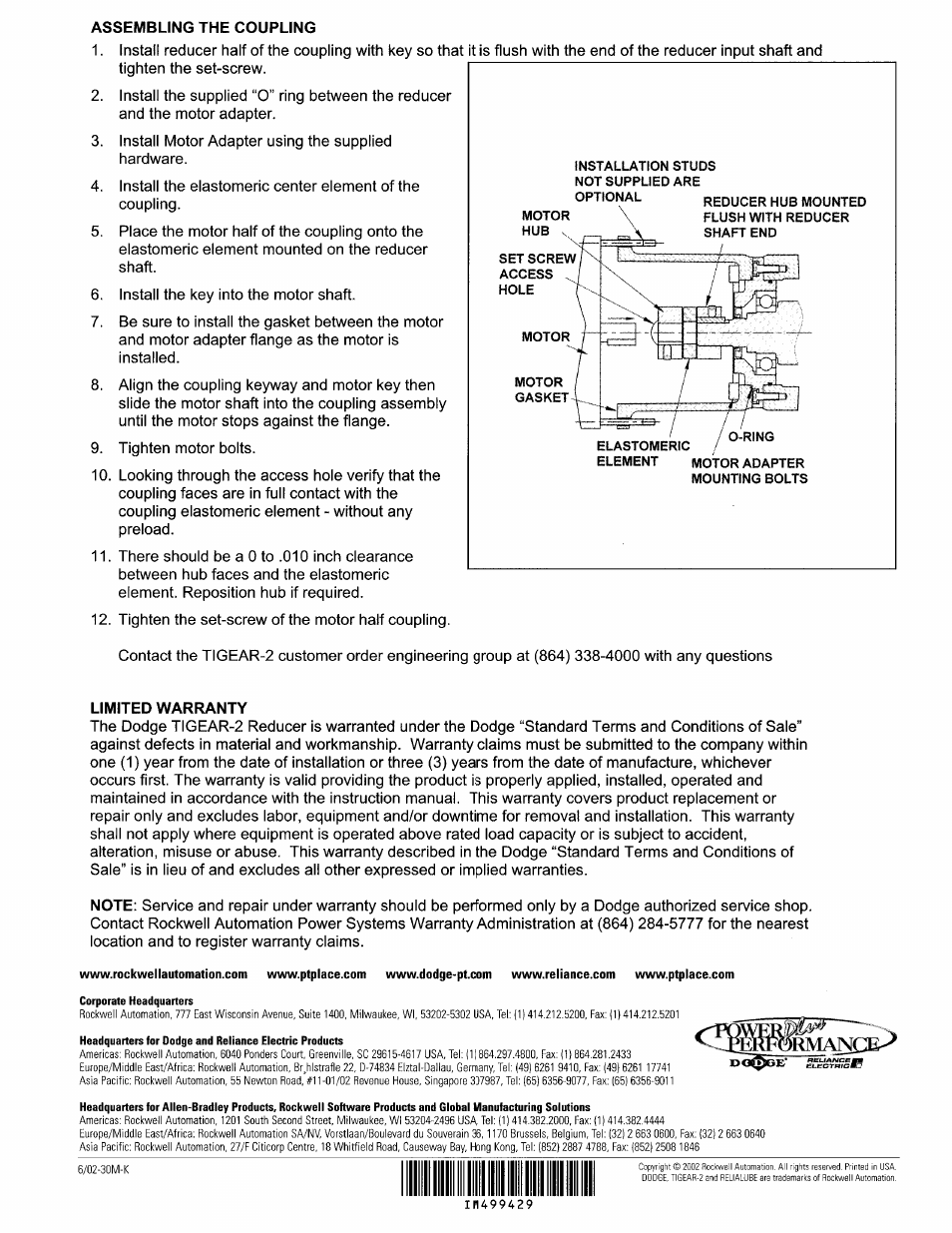 CAMCORP Fabricated Rotary Airlock User Manual | Page 18 / 33
