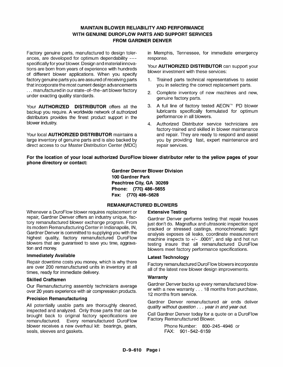 CAMCORP Blower Package with Duroflow Blower User Manual | Page 15 / 47
