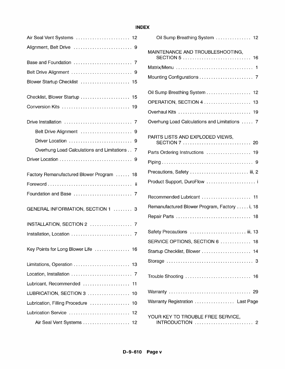 CAMCORP Blower Package with Duroflow Blower User Manual | Page 19 / 47