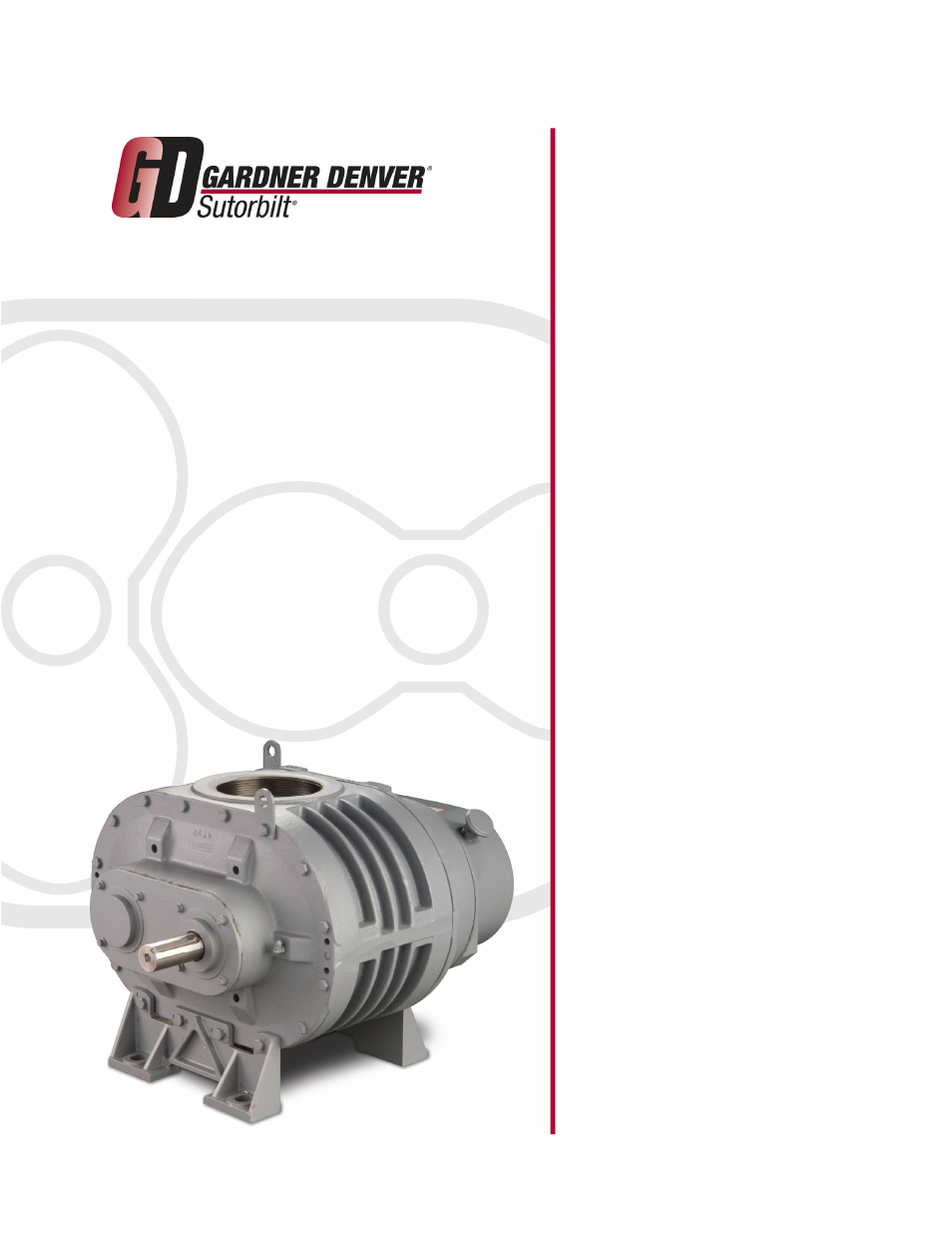 Parts list operating and service manual | CAMCORP Blower Package with Sutorbilt Blower User Manual | Page 13 / 62