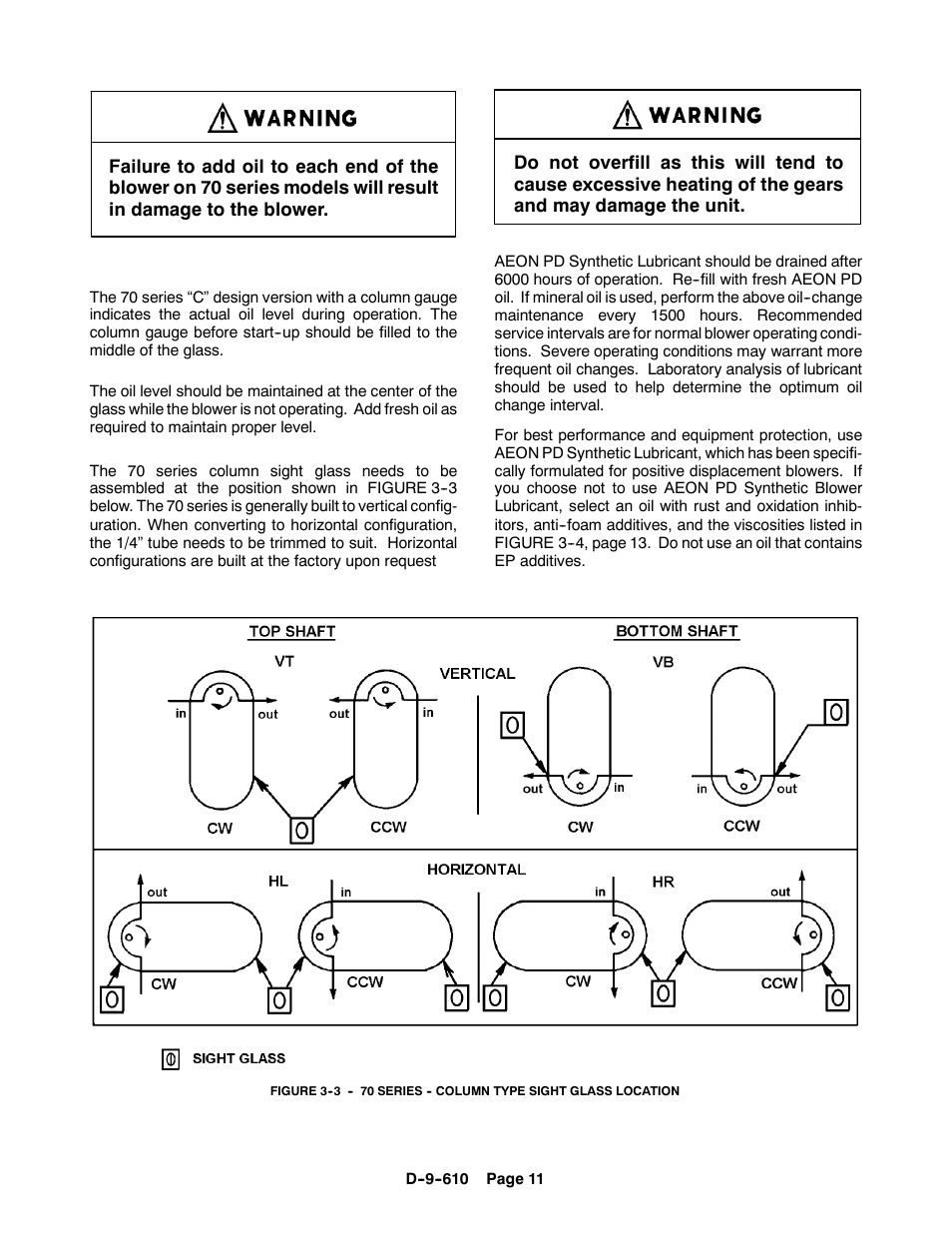 CAMCORP HVP with Duroflow Blower User Manual | Page 66 / 83
