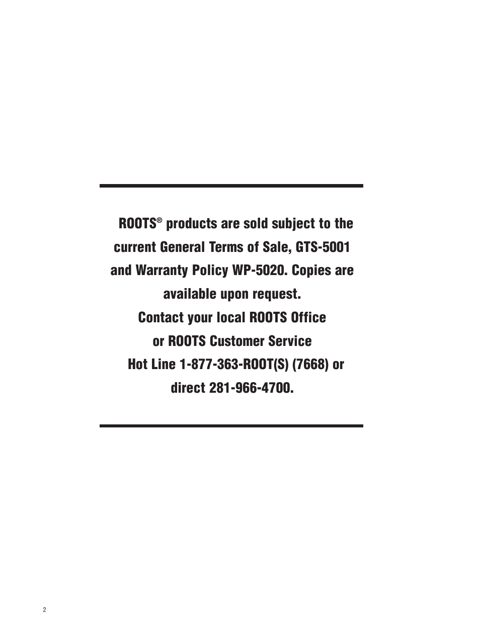 CAMCORP HVP with Roots Blower User Manual | Page 49 / 75