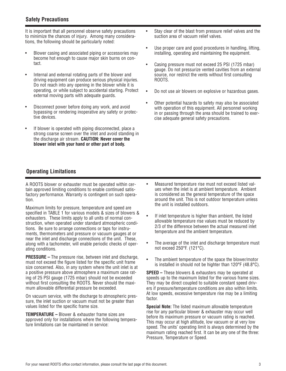 CAMCORP HVP with Roots Blower User Manual | Page 50 / 75