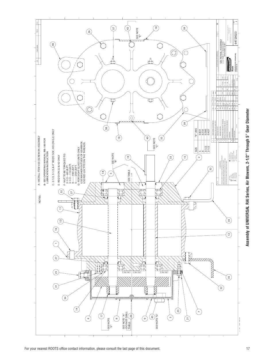 CAMCORP HVP with Roots Blower User Manual | Page 64 / 75