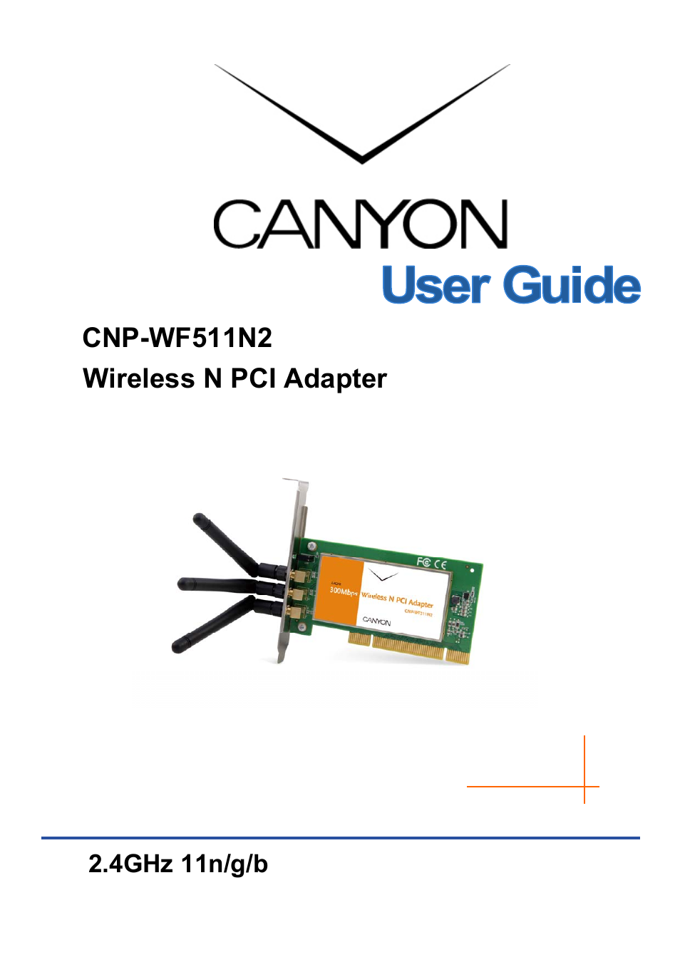 Canyon CNP-WF511N2 User Manual | 44 pages