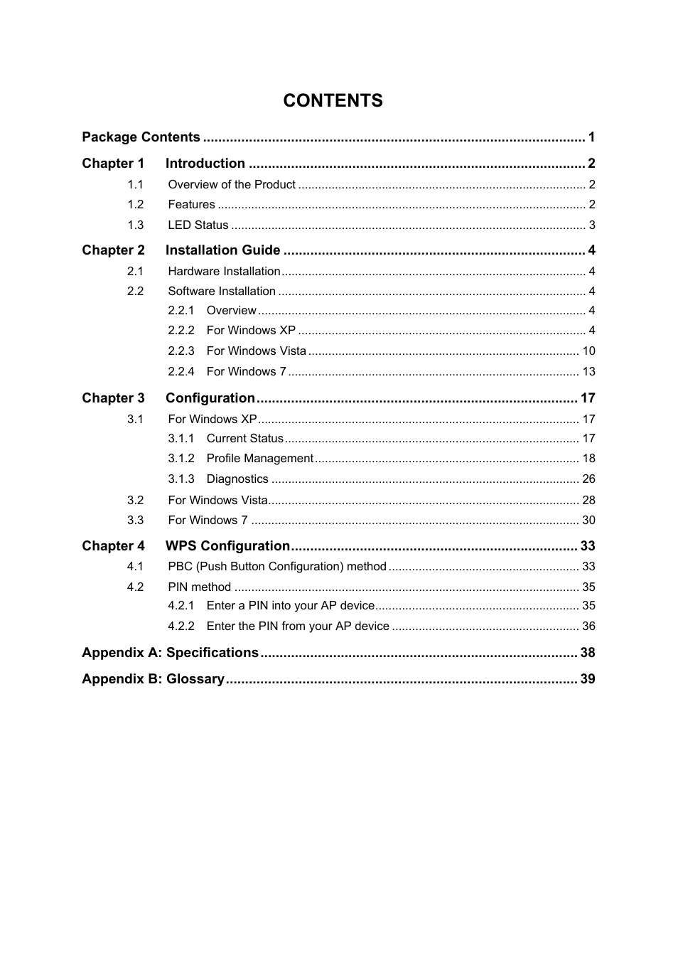Canyon CNP-WF511N2 User Manual | Page 4 / 44