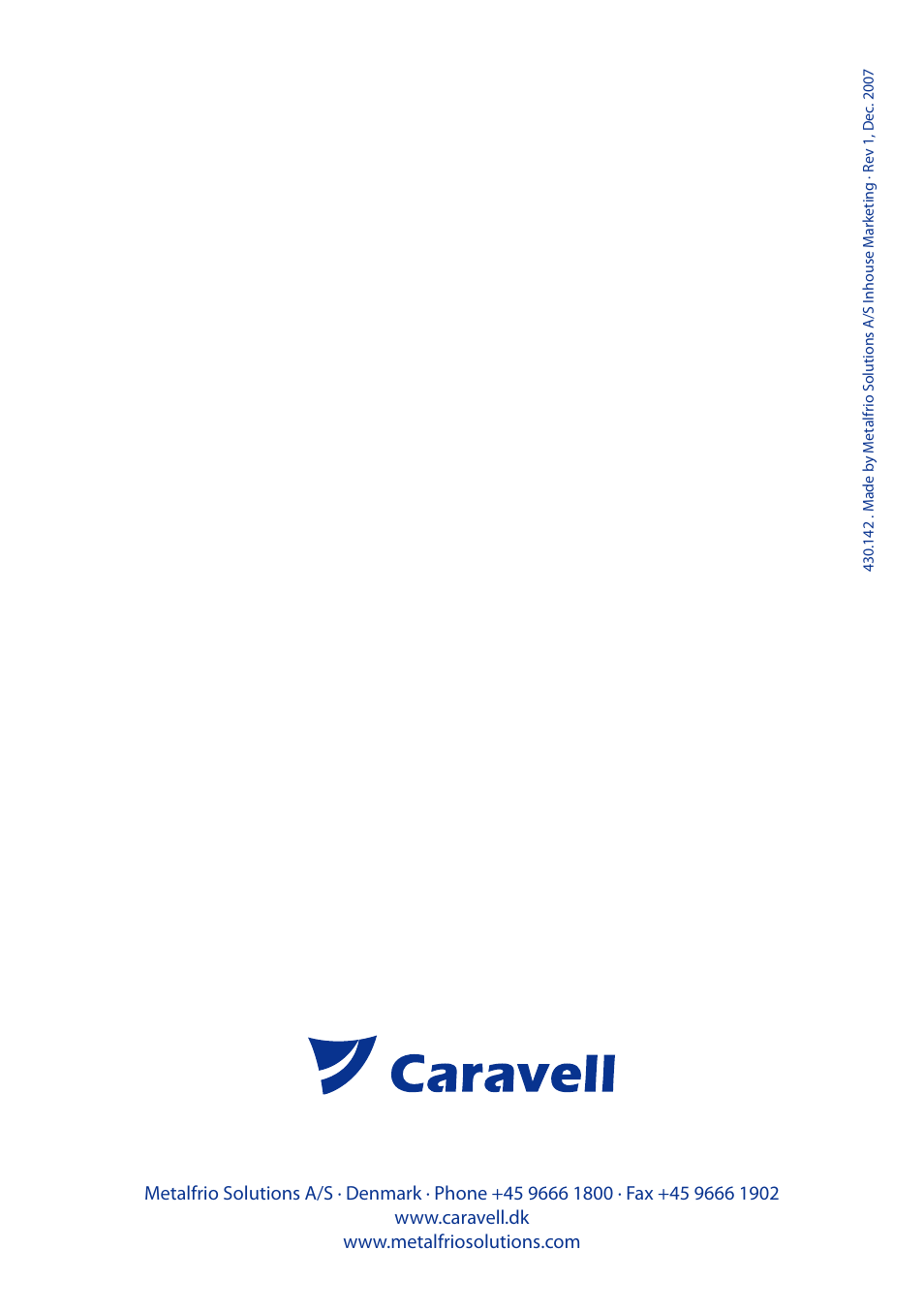 Caravell 104-115 User Manual | Page 4 / 4