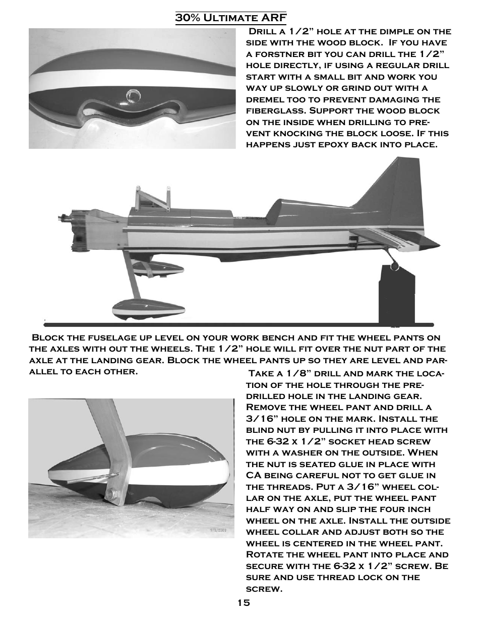 Carl Goldberg GBGA1079 User Manual | Page 15 / 25