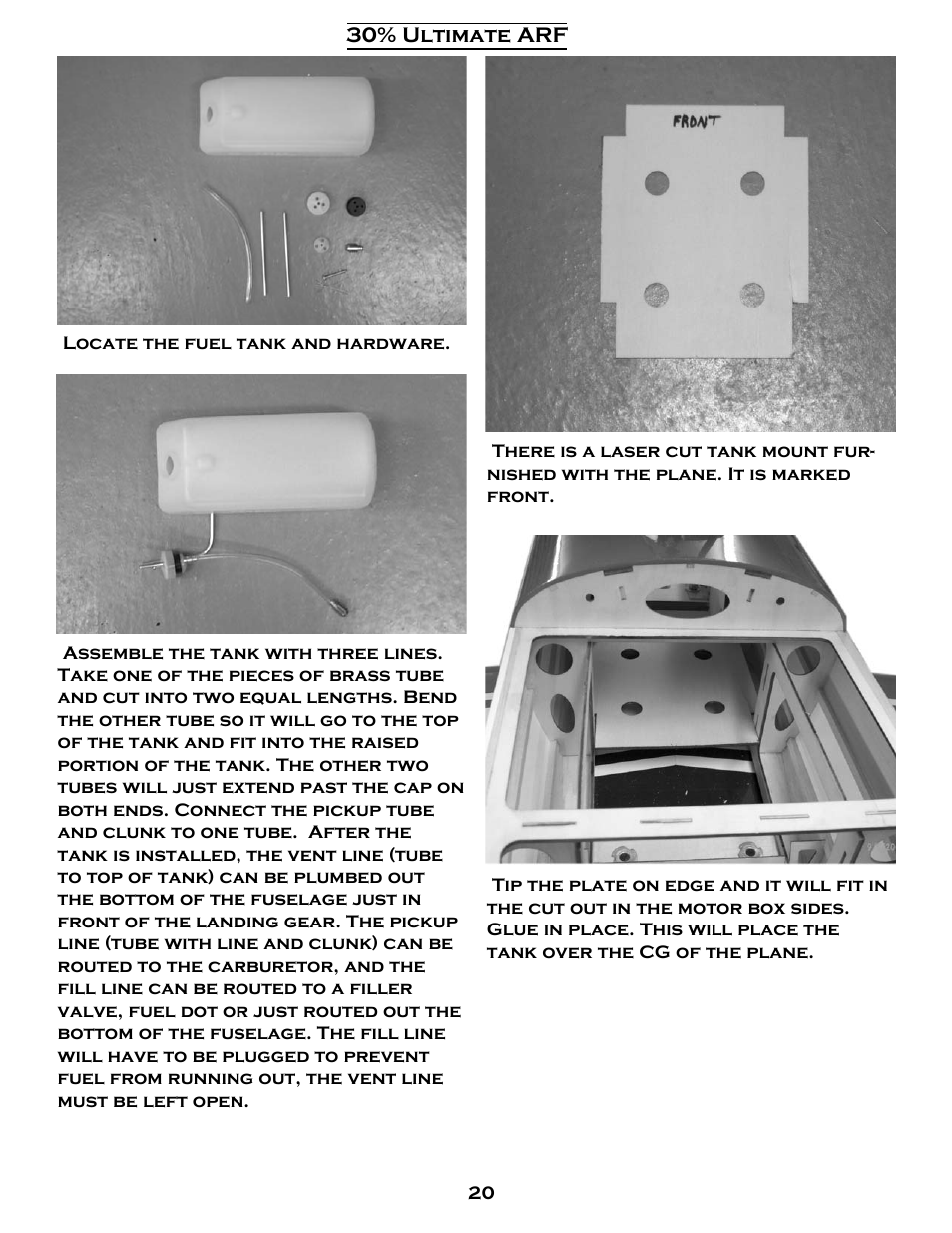 Carl Goldberg GBGA1079 User Manual | Page 20 / 25
