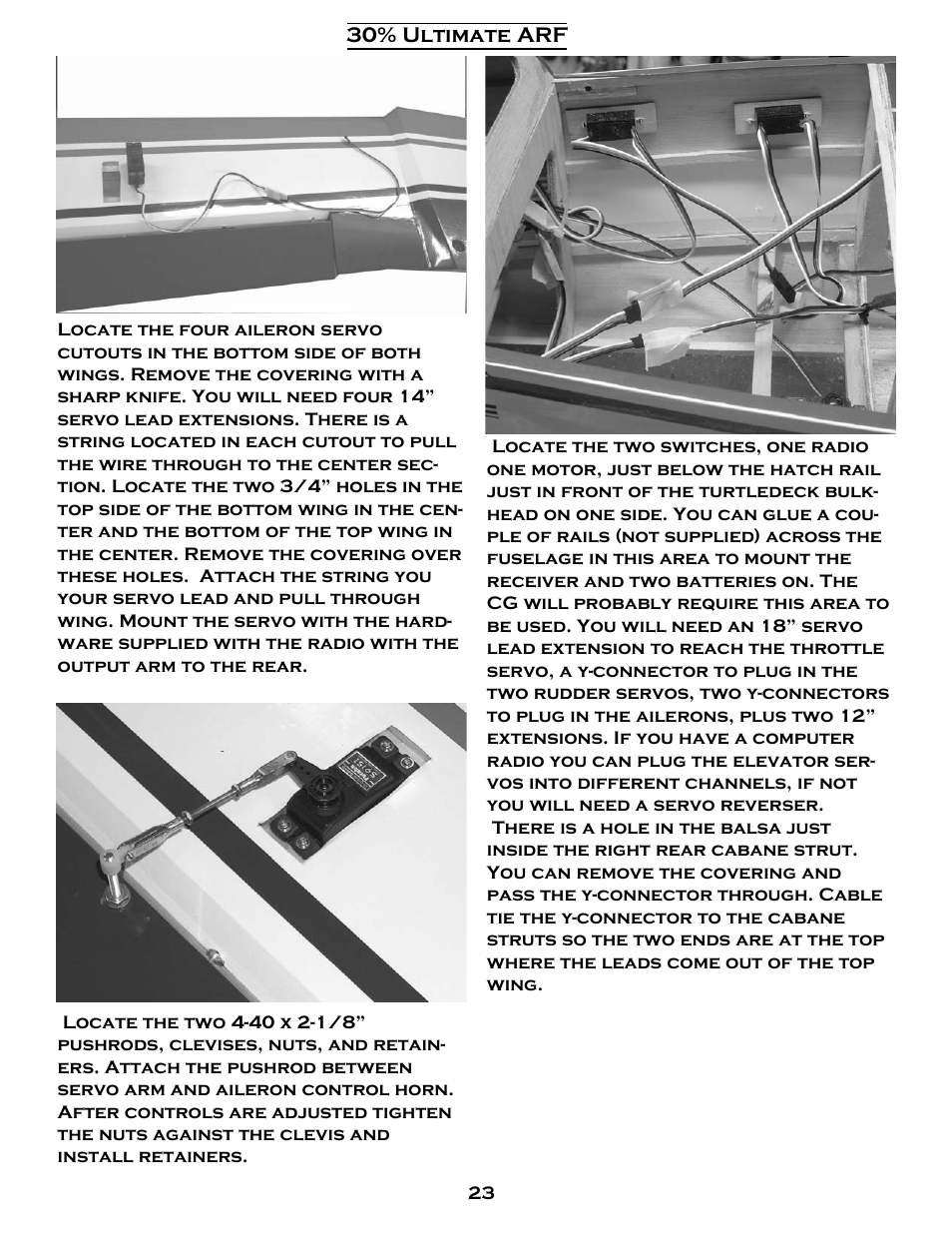 Carl Goldberg GBGA1079 User Manual | Page 23 / 25