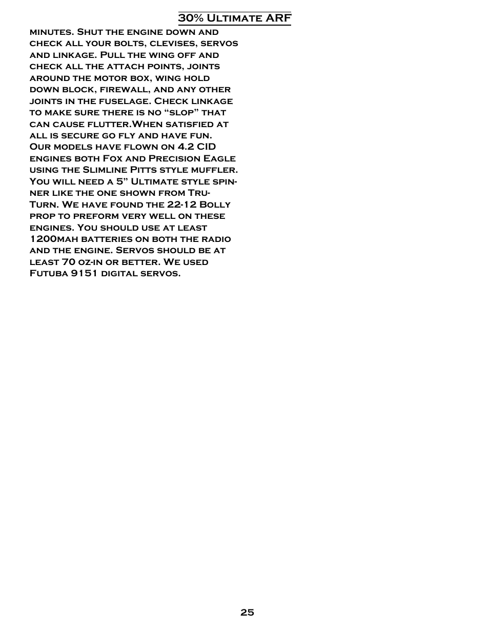 Carl Goldberg GBGA1079 User Manual | Page 25 / 25