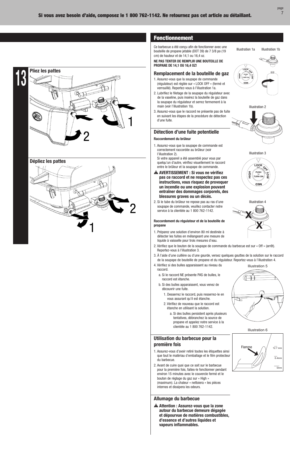 Instructions pour l’assemblage (suite), Fonctionnement | Blue Rhino GBT9080L User Manual | Page 16 / 28