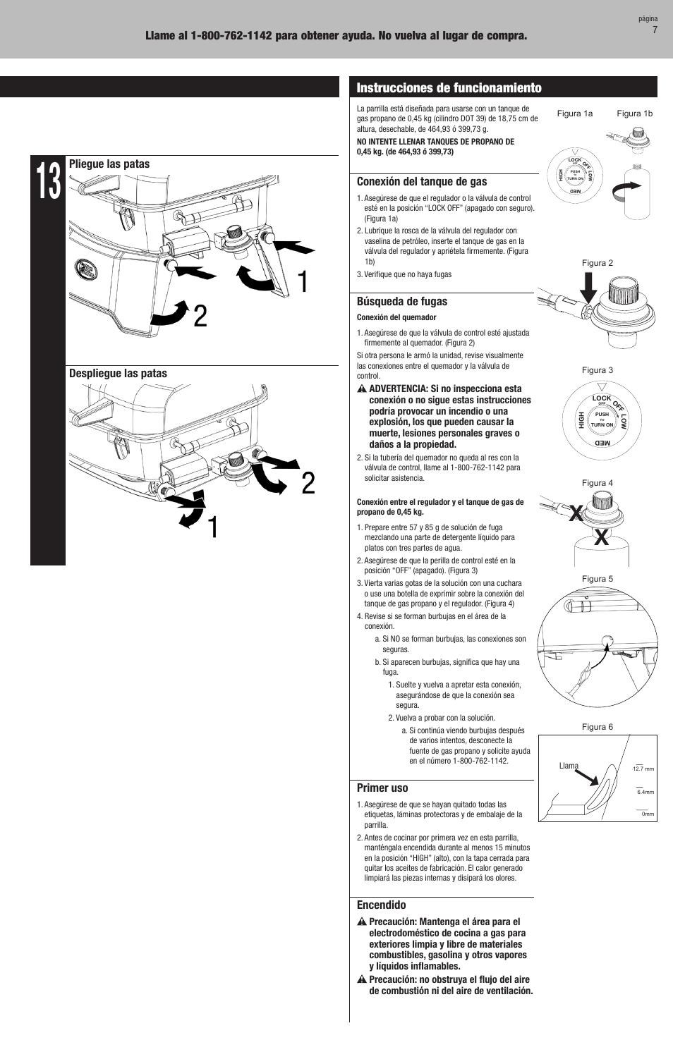 Instrucciones de ensamblado (continuación), Instrucciones de funcionamiento | Blue Rhino GBT9080L User Manual | Page 25 / 28