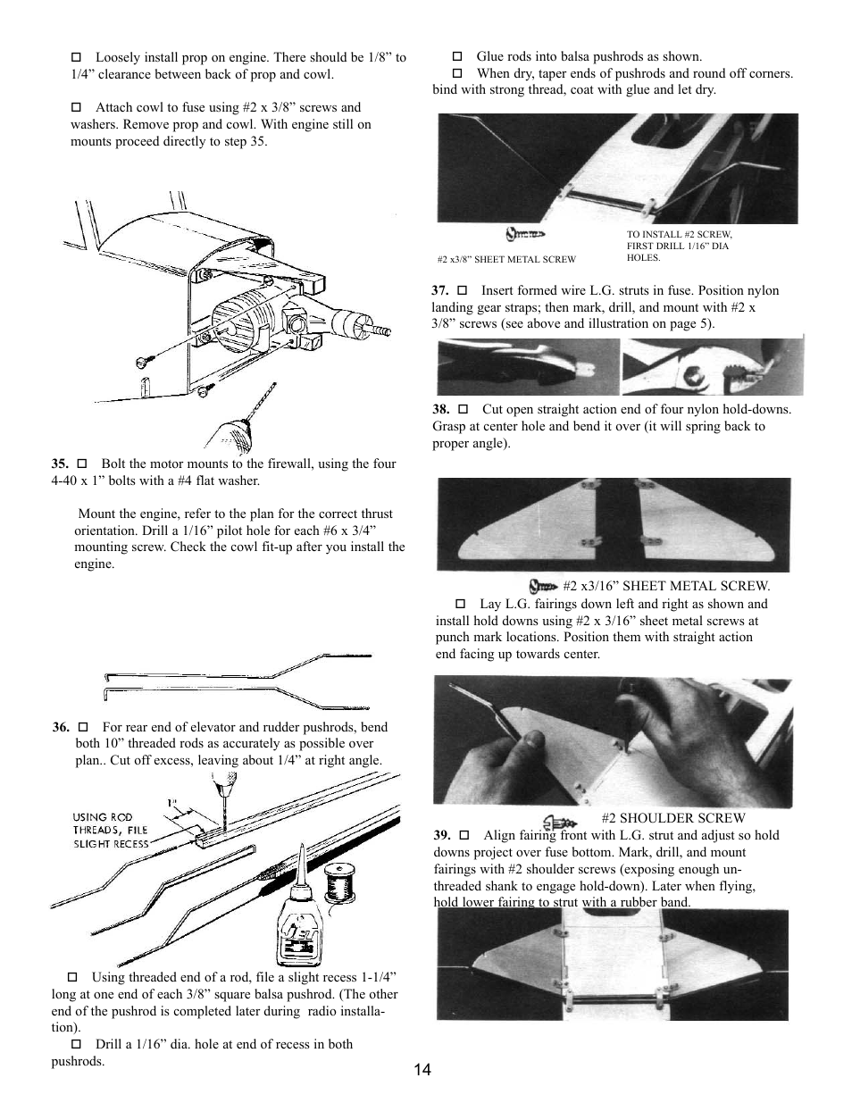 Carl Goldberg GPMA0963 Cub User Manual | Page 14 / 33