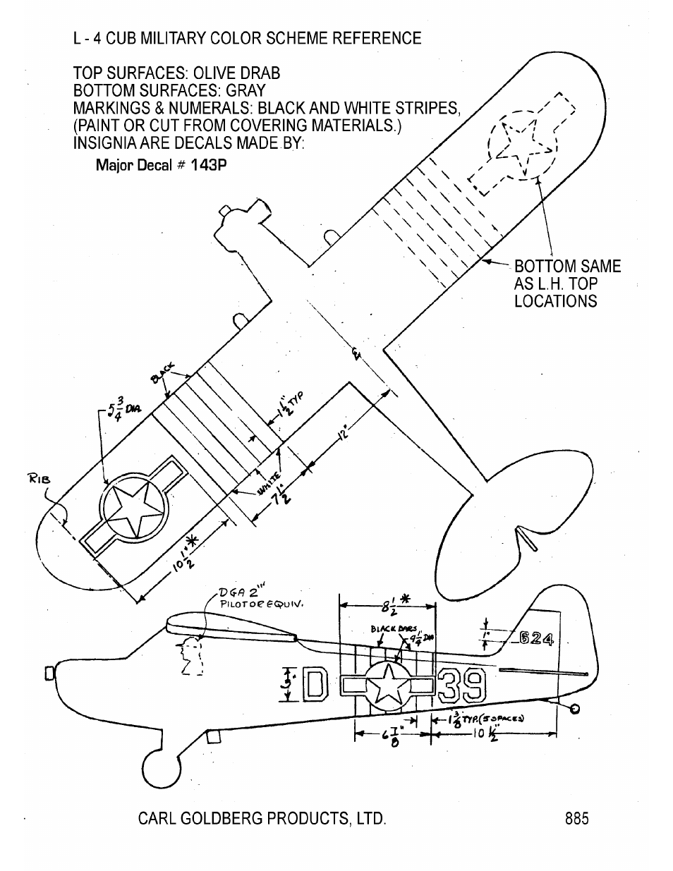 Carl Goldberg GPMA0963 Cub User Manual | Page 22 / 33