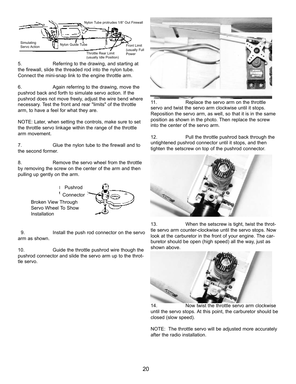 Carl Goldberg GPMA1956 Eagle 2 ARF User Manual | Page 20 / 40