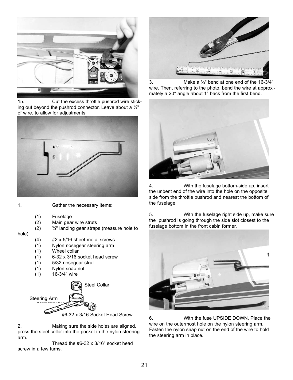 Carl Goldberg GPMA1956 Eagle 2 ARF User Manual | Page 21 / 40