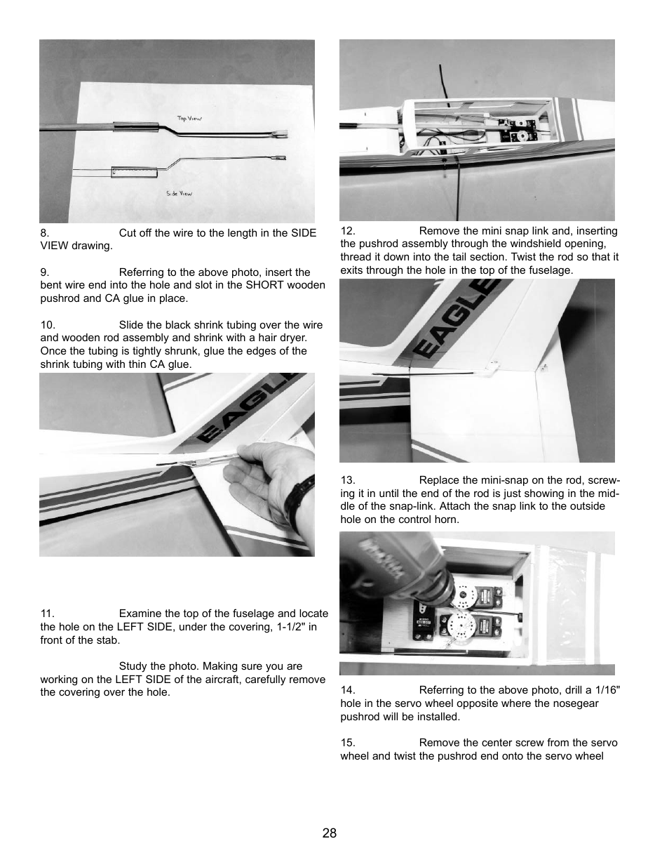 Carl Goldberg GPMA1956 Eagle 2 ARF User Manual | Page 28 / 40