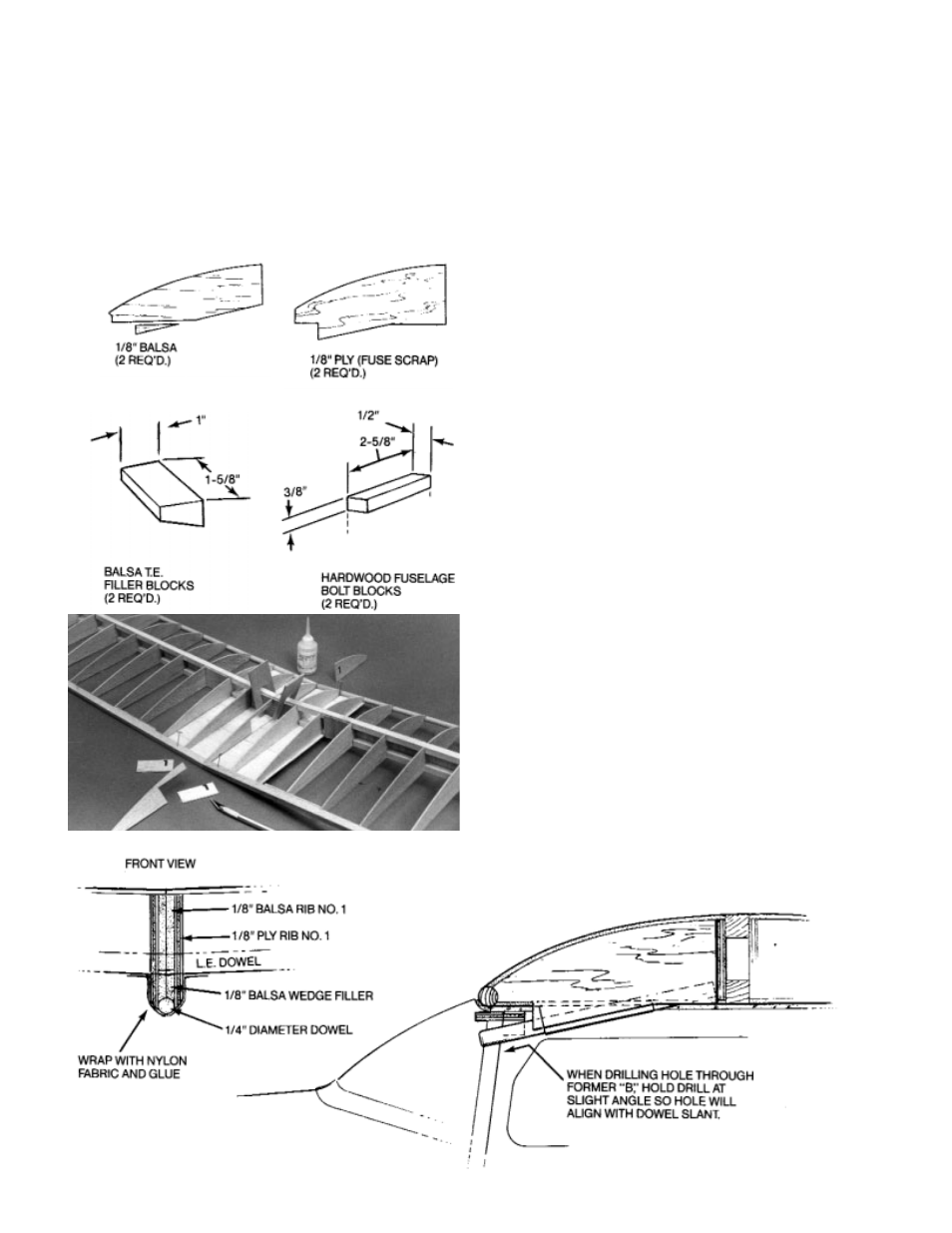 Construction options, Bolt-on wing option | Carl Goldberg GPMA0955 EAGLE 2 User Manual | Page 33 / 59