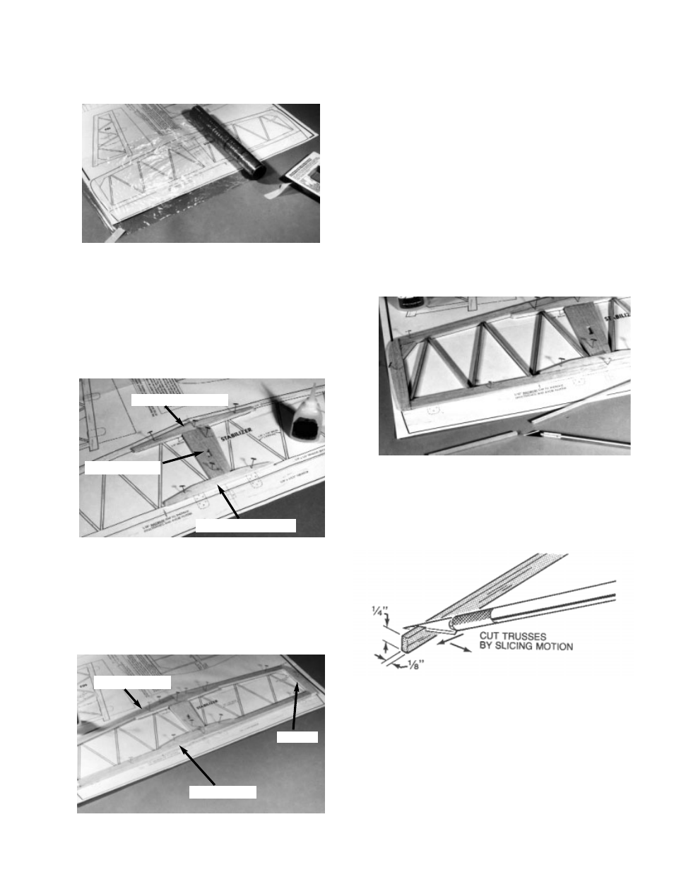 Tail assembly | Carl Goldberg GPMA0955 EAGLE 2 User Manual | Page 8 / 59
