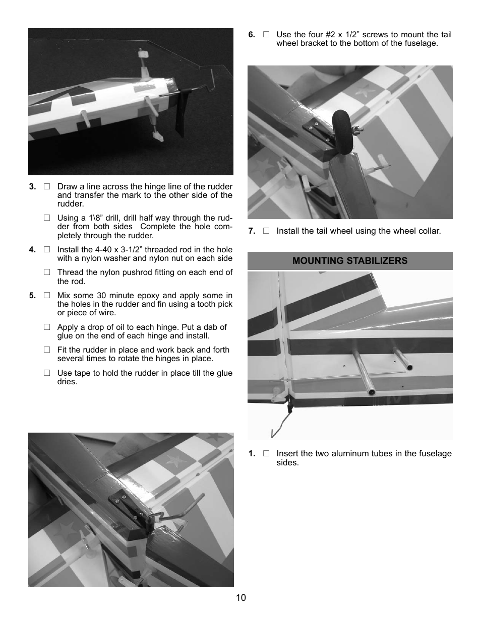 Carl Goldberg GBGA1046 User Manual | Page 10 / 21