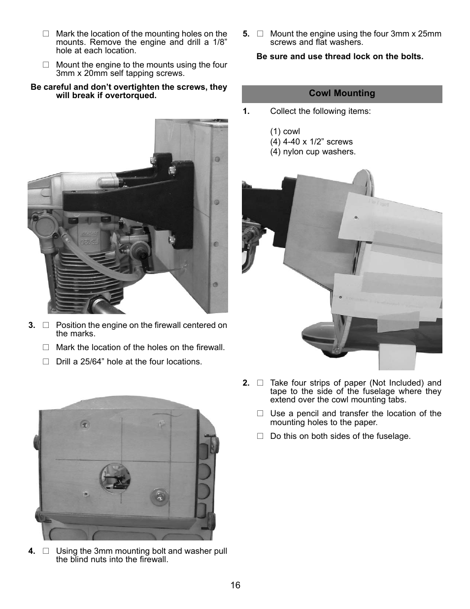 Carl Goldberg GBGA1046 User Manual | Page 16 / 21