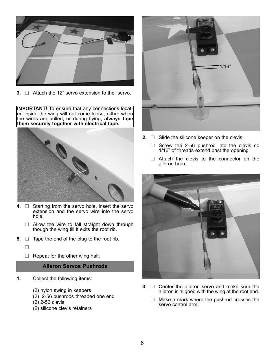 Carl Goldberg GBGA1046 User Manual | Page 6 / 21