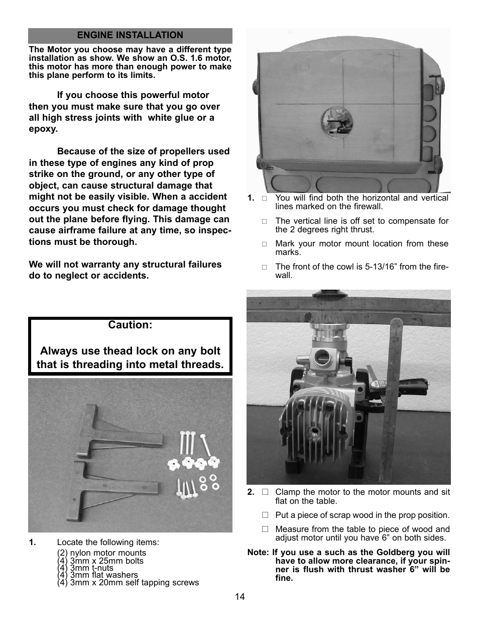 Carl Goldberg GBGA1045 User Manual | Page 14 / 21