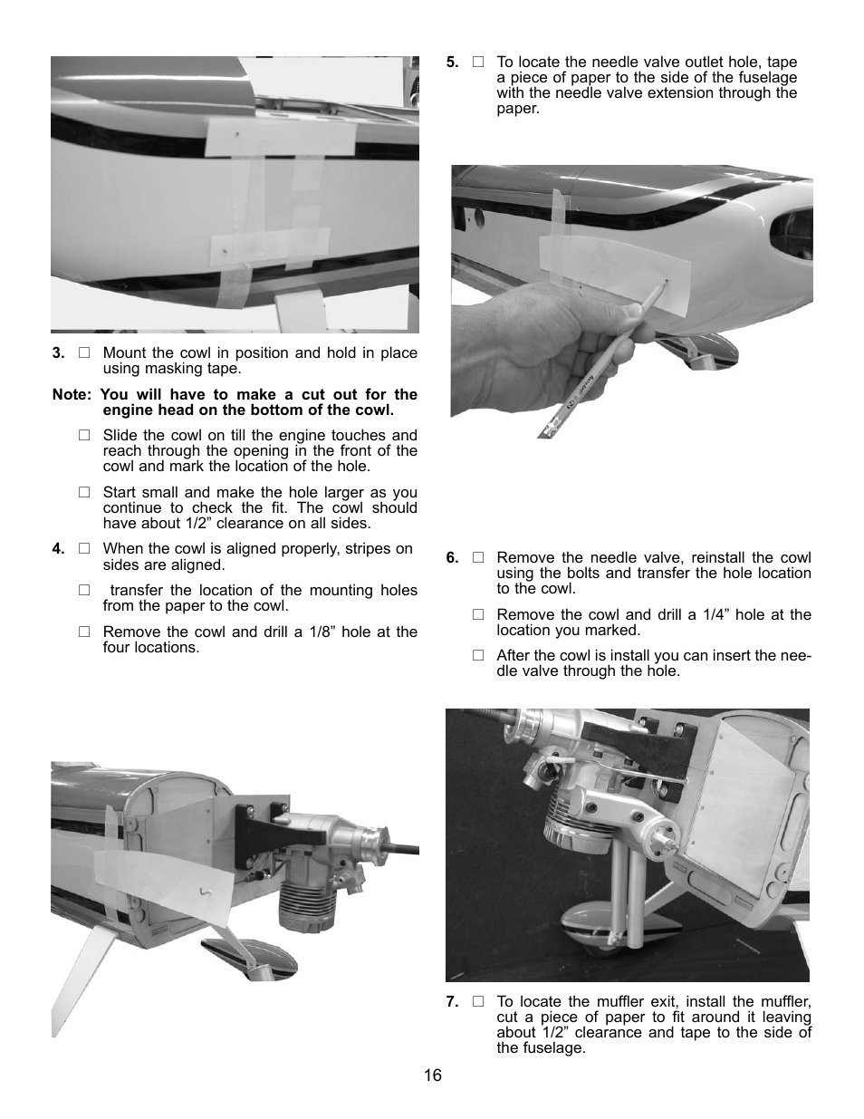 Carl Goldberg GBGA1045 User Manual | Page 16 / 21