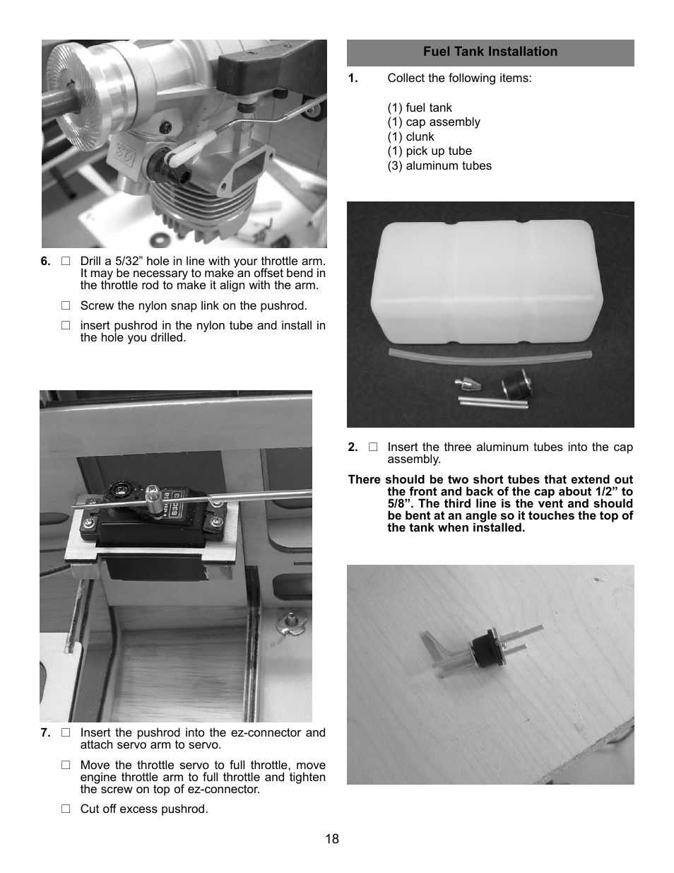 Carl Goldberg GBGA1045 User Manual | Page 18 / 21