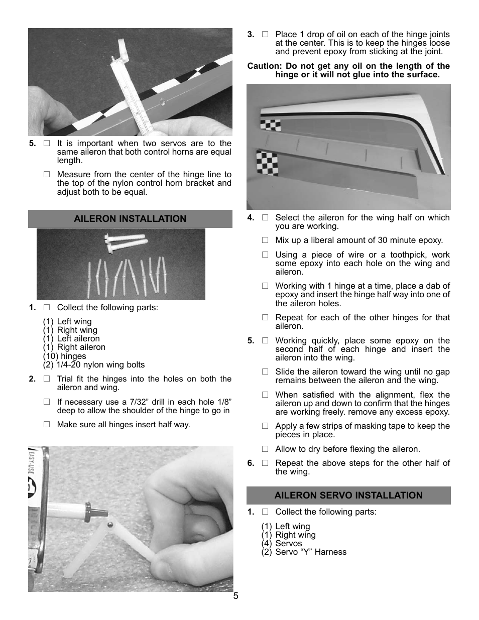 Carl Goldberg GBGA1045 User Manual | Page 5 / 21