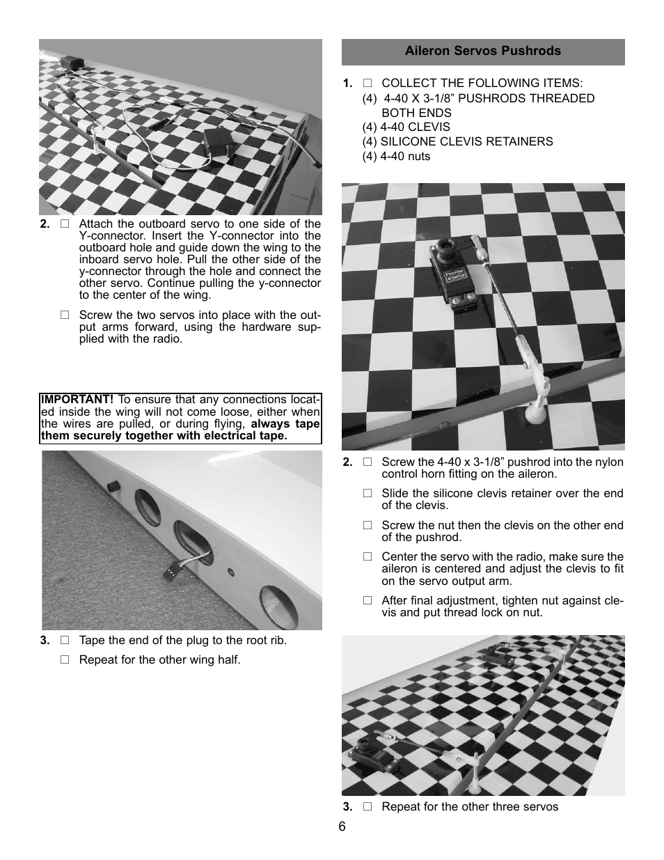 Carl Goldberg GBGA1045 User Manual | Page 6 / 21
