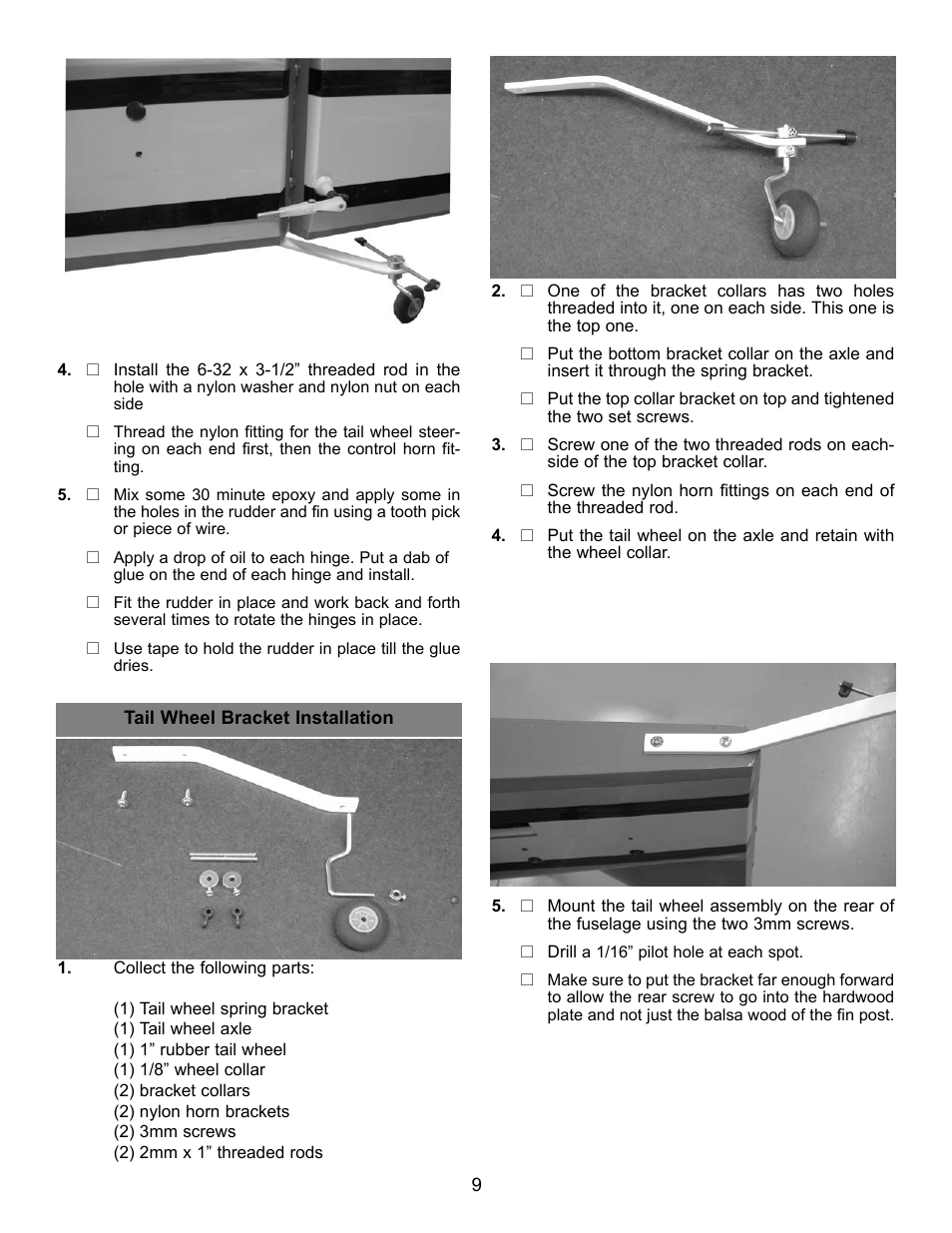 Carl Goldberg GBGA1045 User Manual | Page 9 / 21