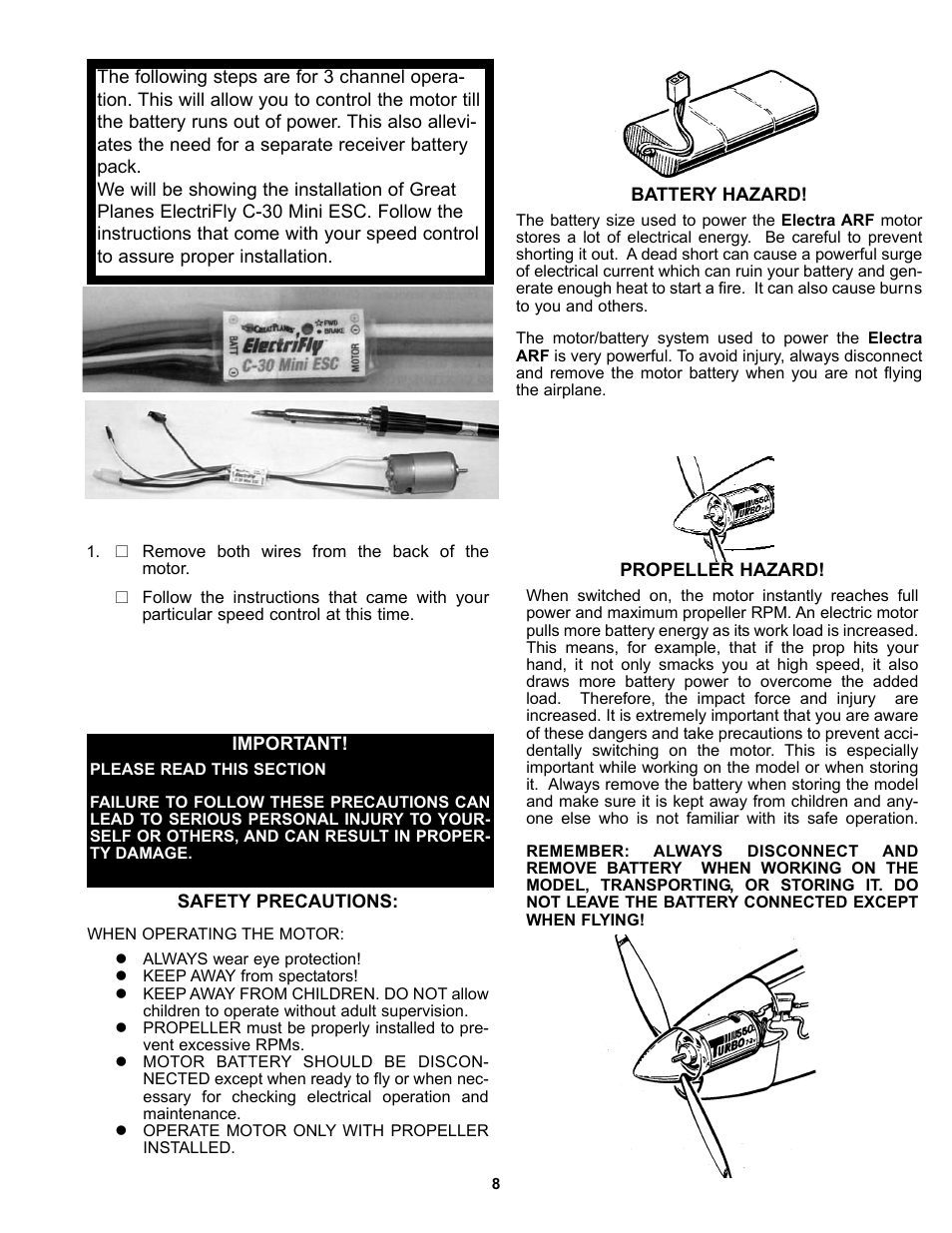 Carl Goldberg GBGA1040 User Manual | Page 8 / 16
