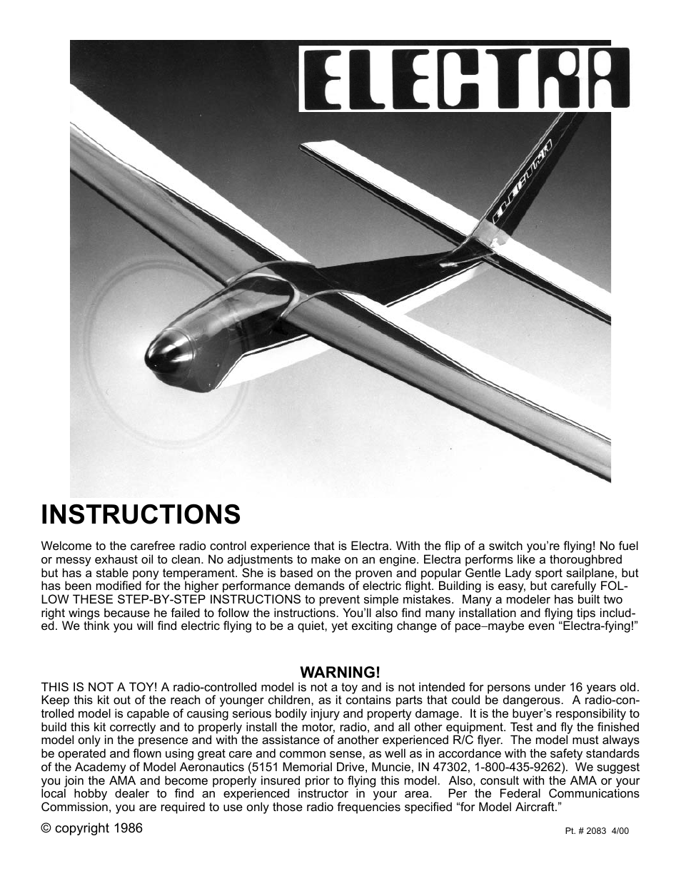 Carl Goldberg GBGA0040 User Manual | 40 pages