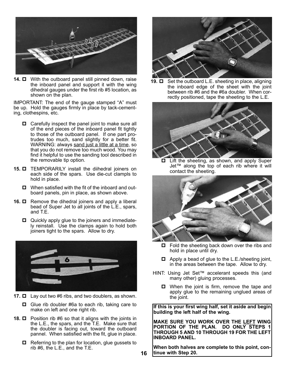 Carl Goldberg GBGA0040 User Manual | Page 16 / 40