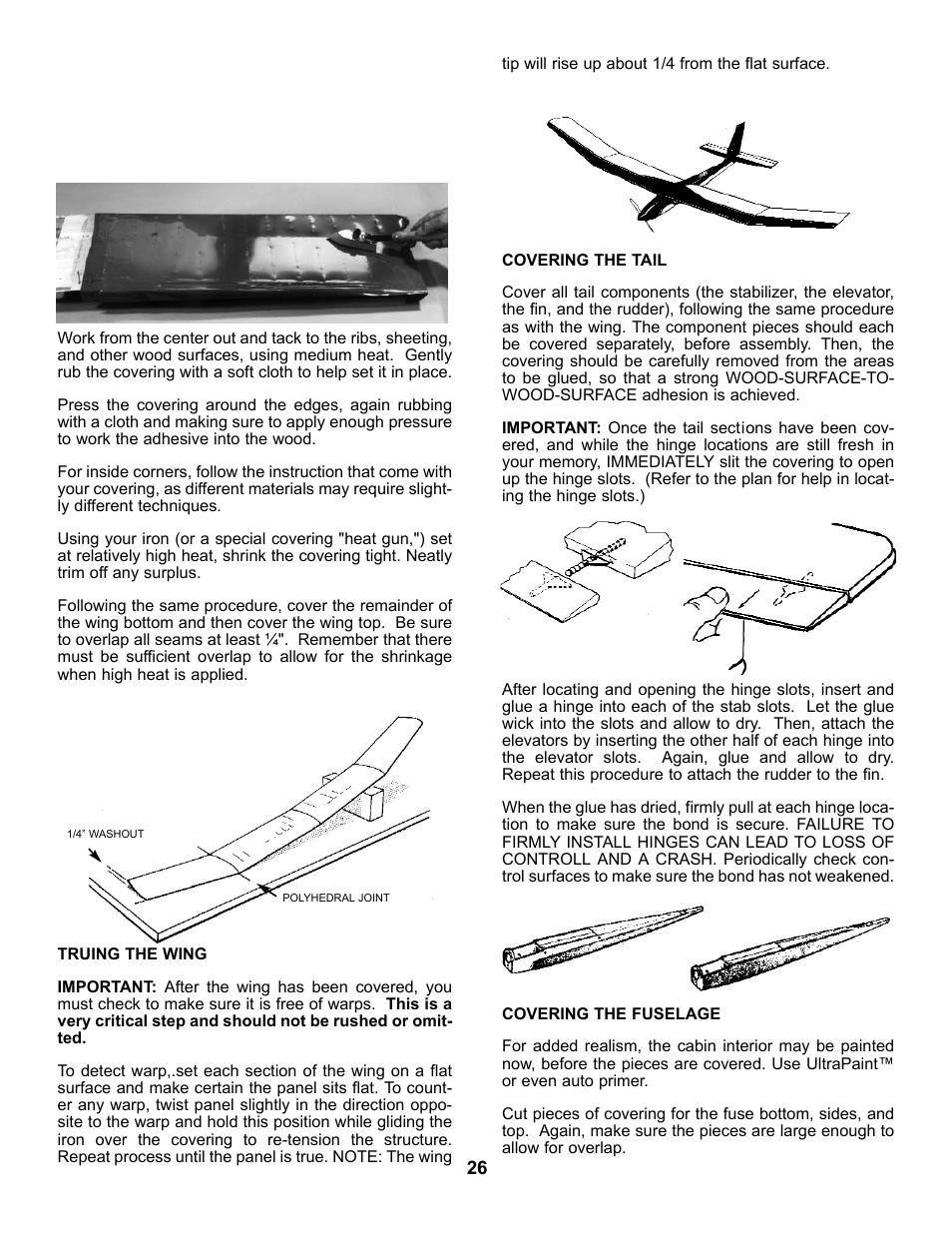 Carl Goldberg GBGA0040 User Manual | Page 26 / 40