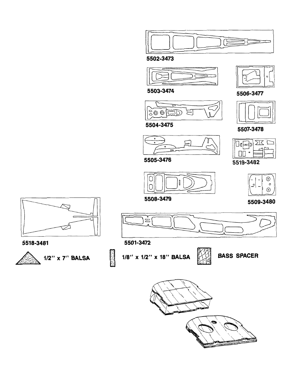 Constructing the fuselage (36 steps) | Carl Goldberg GBGA0055 User Manual | Page 26 / 44